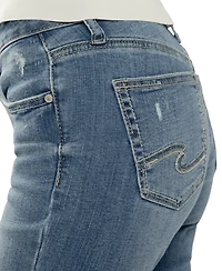 Silver Jeans Co. Women's Suki Mid-Rise Slim Bootcut