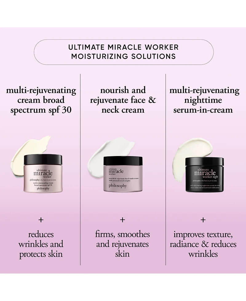 philosophy ultimate miracle worker night, 2 oz.