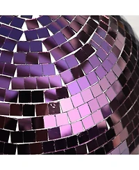 Yescom 16" Large Disco Ball with Motor and Light 6RPM Rotator and 3W Rgb Spotlight for 70s 80s Party Dj Bands Club Event Studio