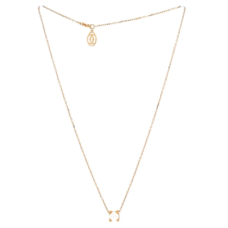 Pre-Owned Cartier C de Cartier Necklace