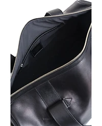 Velez Leather Duffle Bag Aged Effect