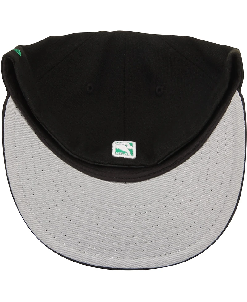 New Era Men's Black Boston Celtics Team Color 59FIFTY Fitted Hat