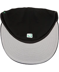New Era Men's Black Boston Celtics Team Color 59FIFTY Fitted Hat