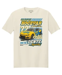 Spire Motorsports Men's Natural Carson Hocevar 77 Chili's Car Throwback T-Shirt