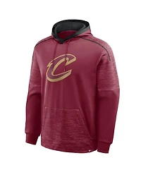 Fanatics Men's Wine Cleveland Cavaliers Pick Roll Defender Pullover Hoodie