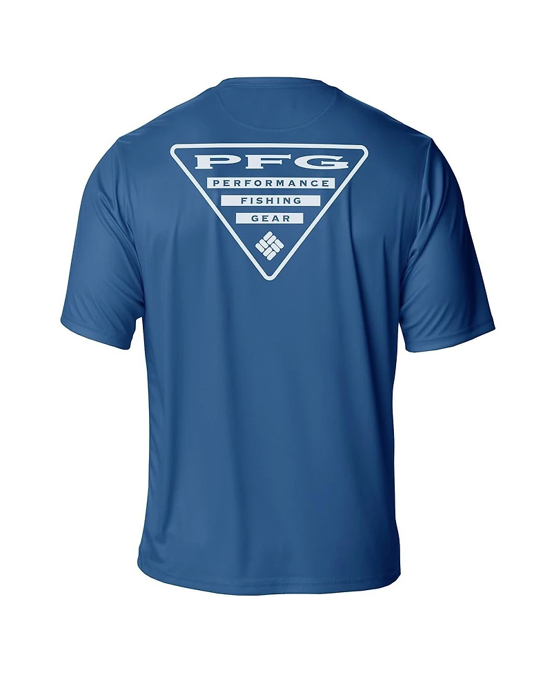 Columbia Men's Blue Colorado Avalanche Terminal Tackle Omni-Shade T-Shirt