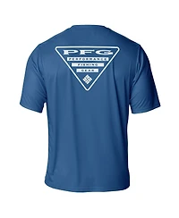 Columbia Men's Blue Colorado Avalanche Terminal Tackle Omni-Shade T-Shirt