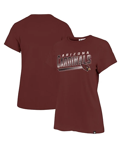 '47 Brand Women's Cardinal Arizona Cardinals Pep Up Frankie T-Shirt