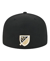 New Era Men's Black Lafc Kickoff 59FIFTY Fitted Hat