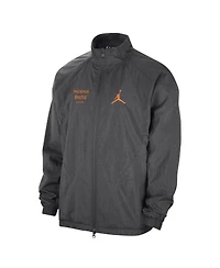 Jordan Men's Gray Phoenix Suns Courtside Statement Edition Jumpman Jam Full-Zip Jacket