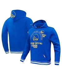 Pro Standard Men's Royal Golden State Warriors Area Code Pullover Hoodie