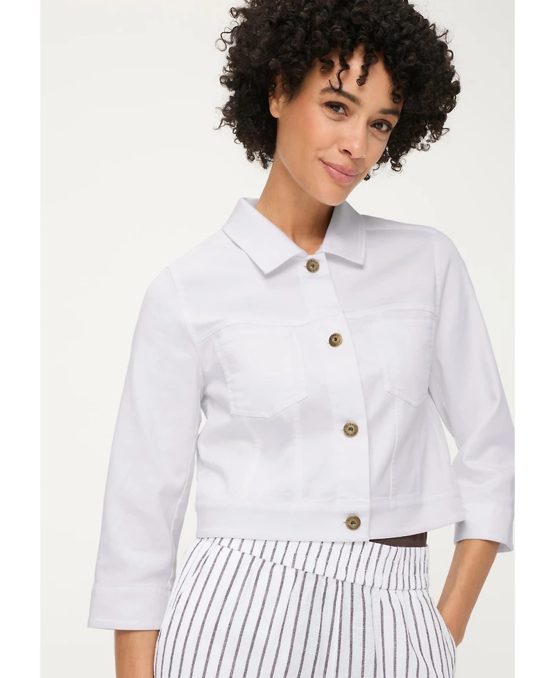 Olsen Women's Cropped Jacket