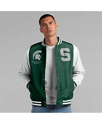 Fanatics Men's Green Michigan State Spartans Elements Elite Full-Snap Jacket