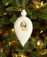 Holiday Lane Blessed Embellished Shell Ornament, Macy's Exclusive