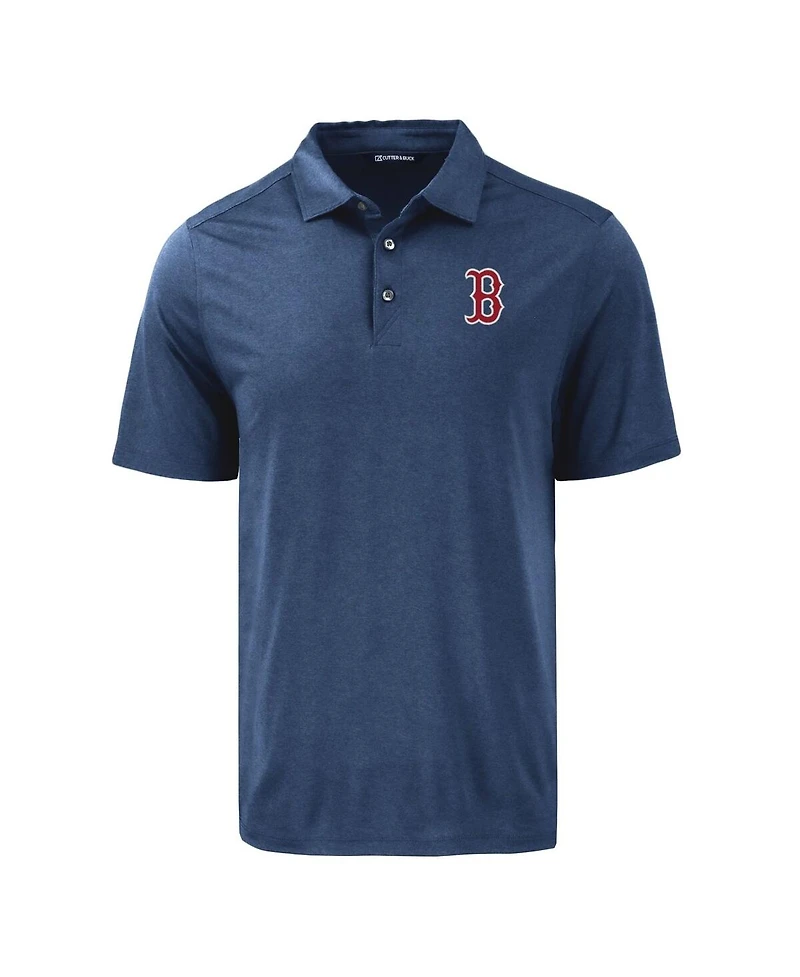 Cutter & Buck Men's Navy Boston Red Sox Coastline Epic Comfort Eco Polo Shirt