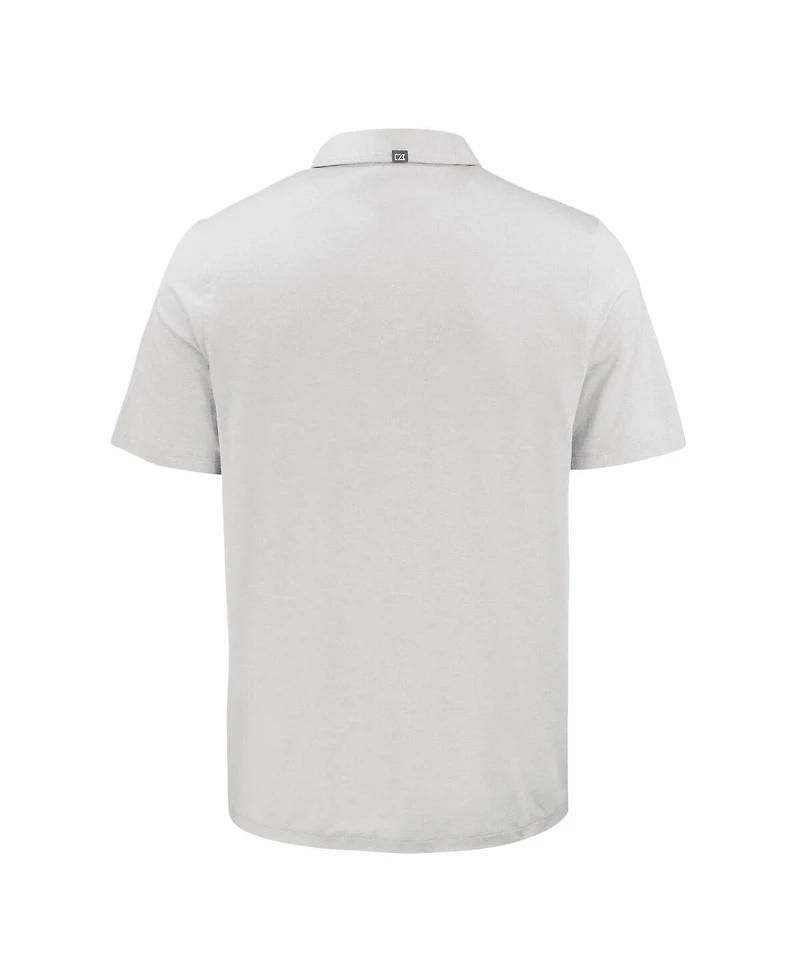 Cutter & Buck Men's White Los Angeles Dodgers Coastline Epic Comfort Eco Polo Shirt