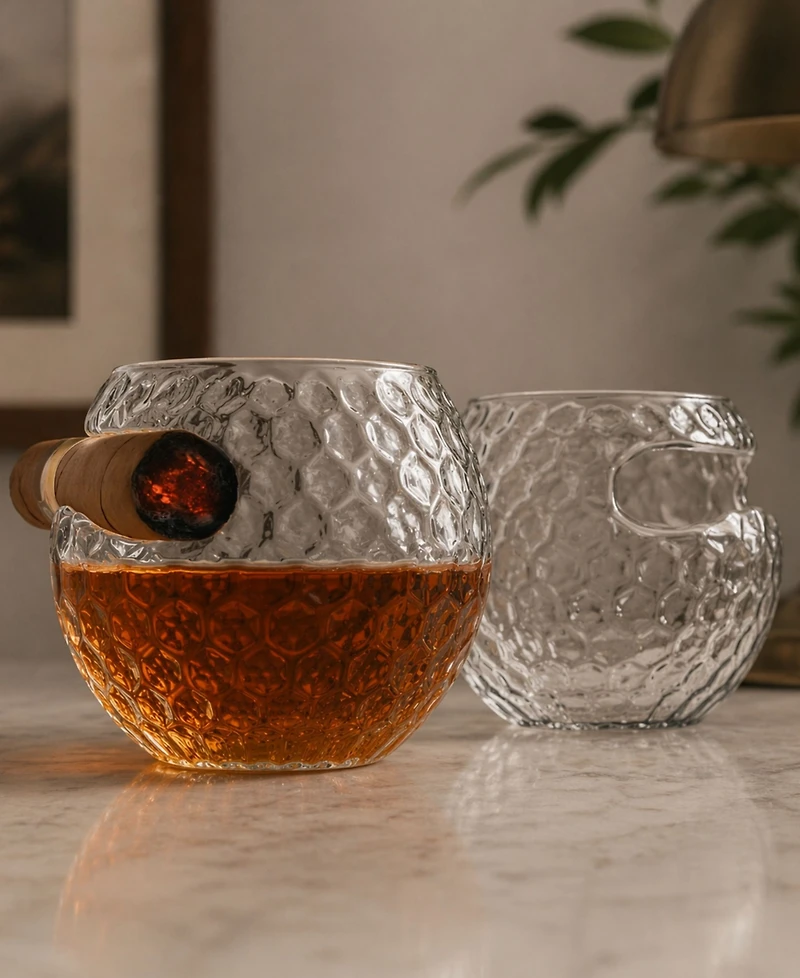 Godinger Golf Cigar Glasses, Set of 2