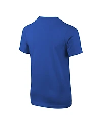 Nike Big Boys and Girls Royal Team Usa Wordmark T-Shirt