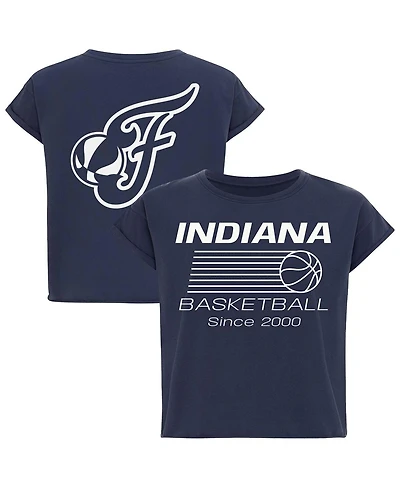Sportiqe Women's Blue Indiana Fever Athletic Club Collection Alana T-Shirt