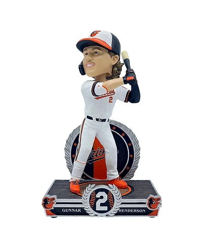 Foco Gunnar Henderson Baltimore Orioles 8" Exclusive Elite Icon Bobblehead