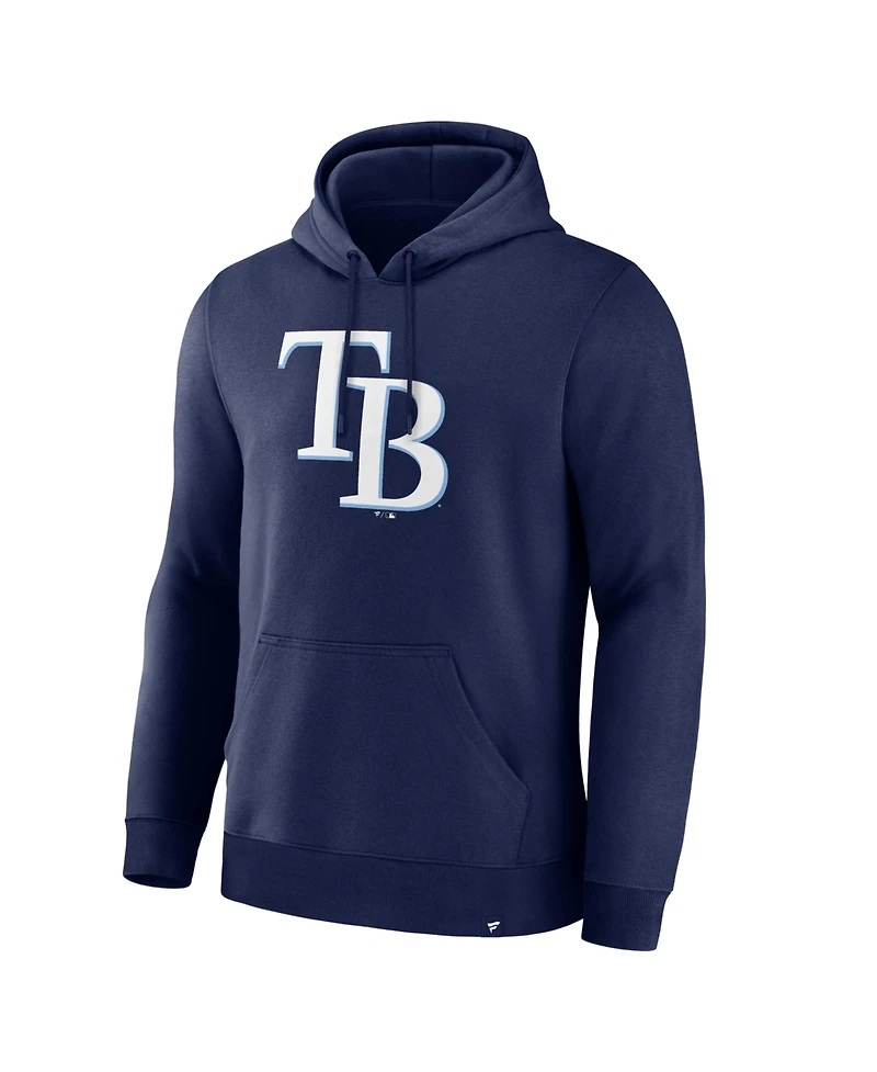 Fanatics Men's Navy Tampa Bay Rays Primary Logo Legacy Hoodie