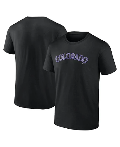 Logo Athletic Men's Colorado Rockies Wordmark T-Shirt
