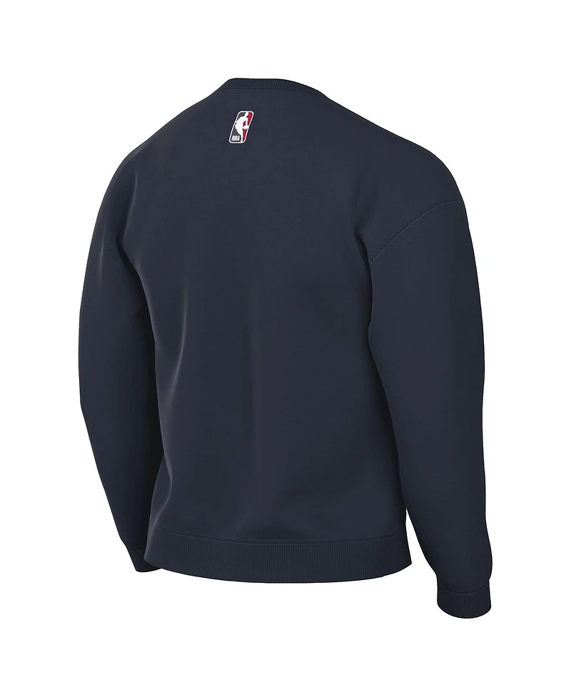Jordan Men's Navy Washington Wizards Statement Edition Sweatshirt