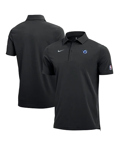 Nike Men's Black Orlando Magic 2025/26 Authentic Dri-fit Coaches Polo Shirt