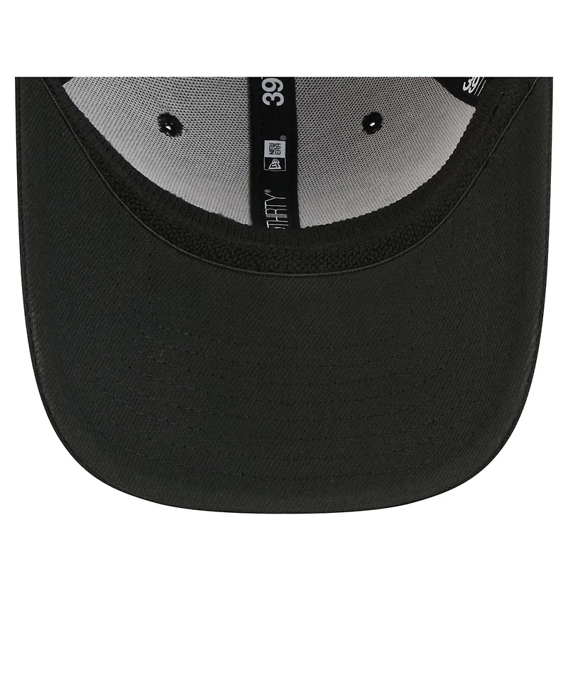 New Era Men's Black Baltimore Ravens Core Team 39THIRTY Flex Hat