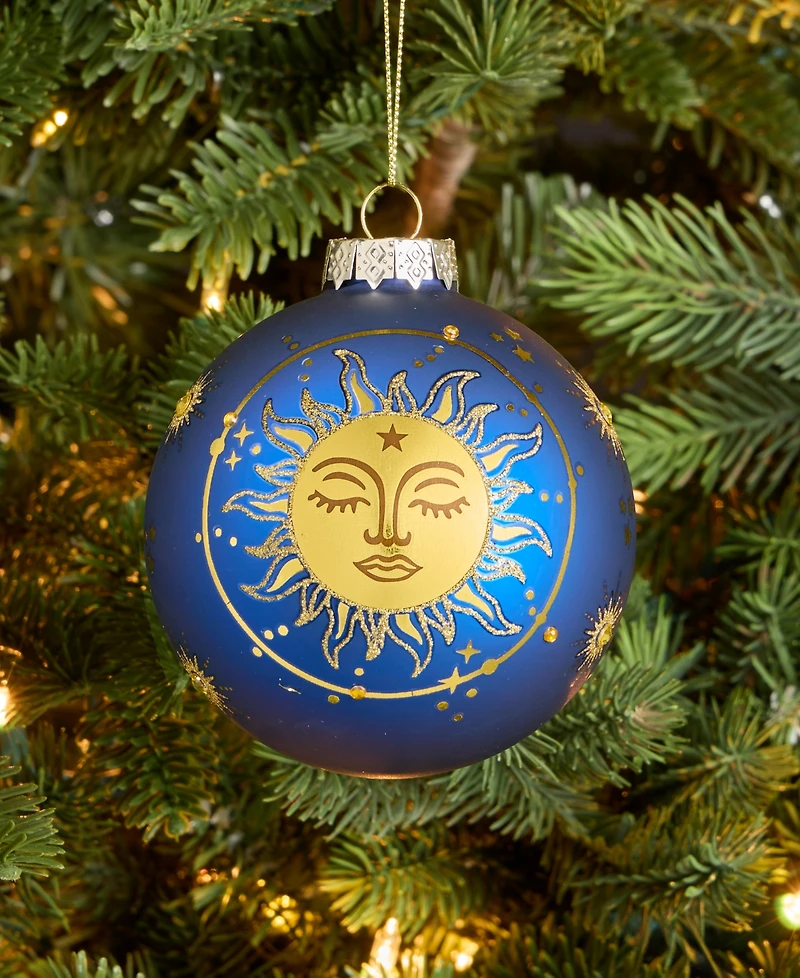 Holiday Lane Celestial Gems Sun Ball Ornament, Macy's Exclusive