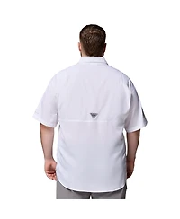 Columbia Men's White Florida Gators Big & Tall Tamiami Omni-Shade Button-Down Shirt