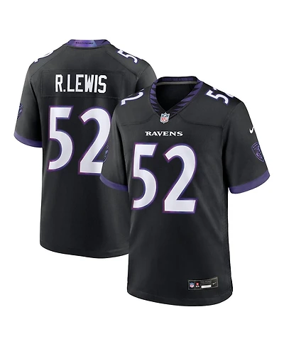 Nike Men's Ray Lewis Black Baltimore Ravens Alternate Retired Player Game Jersey