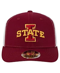 New Era Men's Cardinal Iowa State Cyclones Team 9SEVENTY Coolera Trucker Adjustable Hat