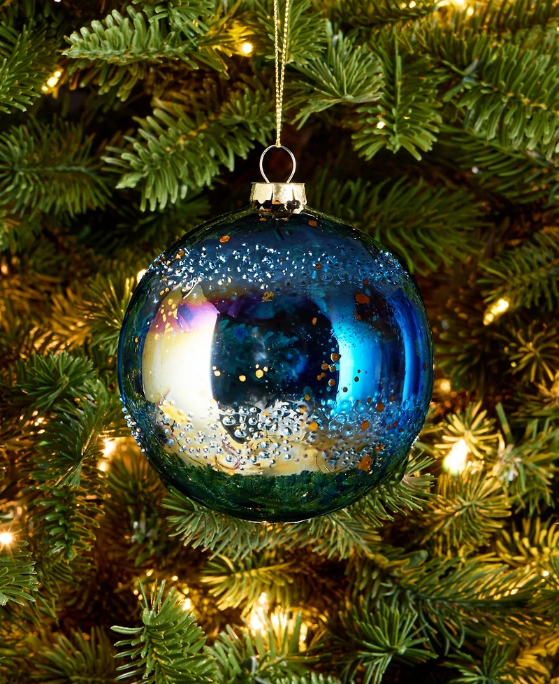 Macy's Celestial Gems Iridescent Ball Ornament, Macy's Exclusive