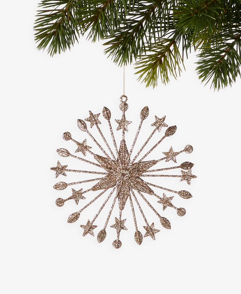 Holiday Lane Celestial Gems Snowflake Ornament, Macy's Exclusive