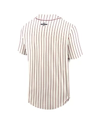 Fanatics Men's Cream England National Team Oversized Baseball Jersey
