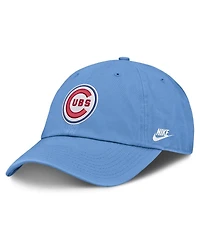 Nike Men's Light Blue Chicago Cubs Cooperstown Club Adjustable Hat
