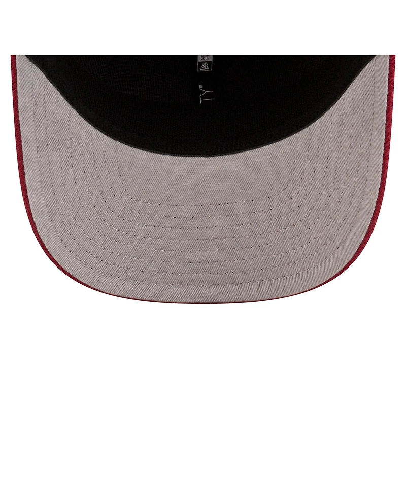 New Era Men's Burgundy Colorado Avalanche 9SEVENTY Stretch-Snap Adjustable Hat