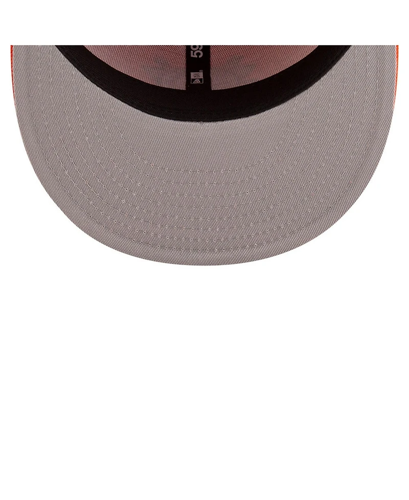 New Era Men's Orange Anaheim Ducks Core 59FIFTY Fitted Hat