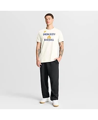 Nike Men's Cream Seattle Mariners Cooperstown Collection ‘70s Inspired T-Shirt