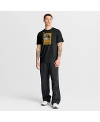 Nike Men's Heather Black Pittsburgh Pirates Cooperstown Logo Tri-Blend T-Shirt