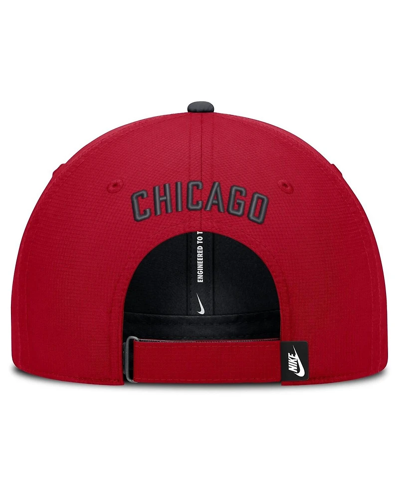 Nike Men's Red Chicago White Sox Cooperstown Club Dri-fit Adjustable Hat