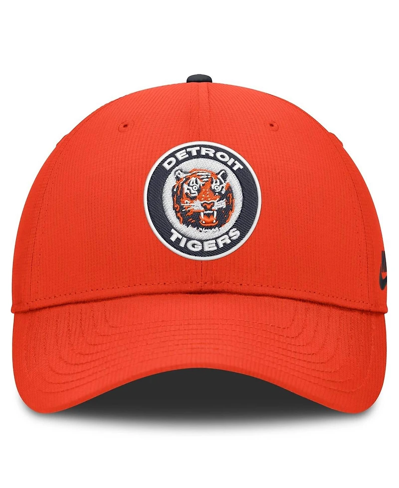 Nike Men's Orange Detroit Tigers Cooperstown Club Dri-fit Adjustable Hat