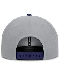 Nike Men's Gray/Royal Los Angeles Dodgers Primetime Pro Dri-fit Snapback Hat