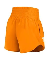 Nike Women's Orange Tennessee Volunteers Performance One Dri-fit High-Rise Shorts