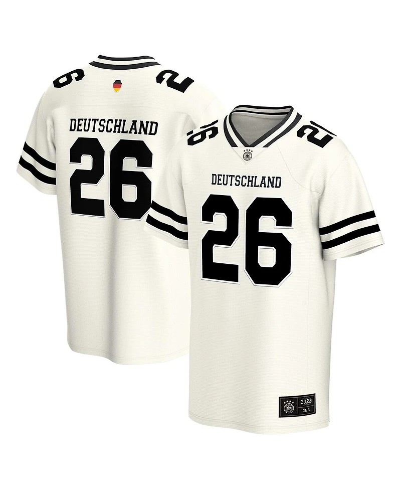 Fanatics Men's Cream Germany National Team Football Jersey