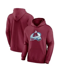 Logo Athletic Men's Burgundy Colorado Avalanche Essential Hoodie