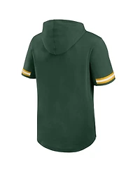 Fanatics Men's Green Bay Packers Optimal Play Short Sleeve Hooded T-Shirt