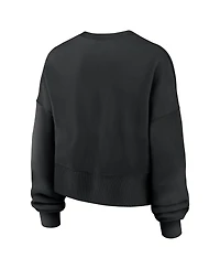 Nike Women's Black Detroit Tigers Oversized Primetime Sweatshirt