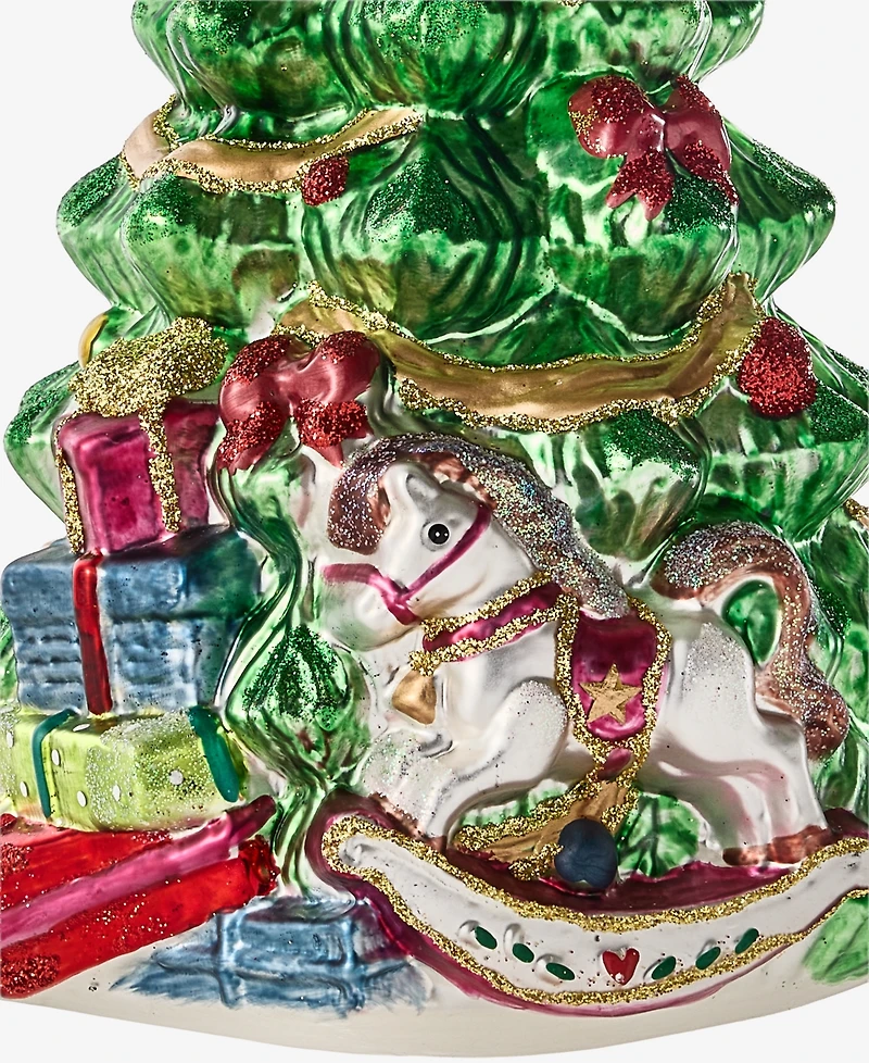 Holiday Lane Christmas Cheer Tree With Gifts Ornament, Macy's Exclusive